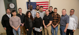Utility Workers Military Assistance Program group photo